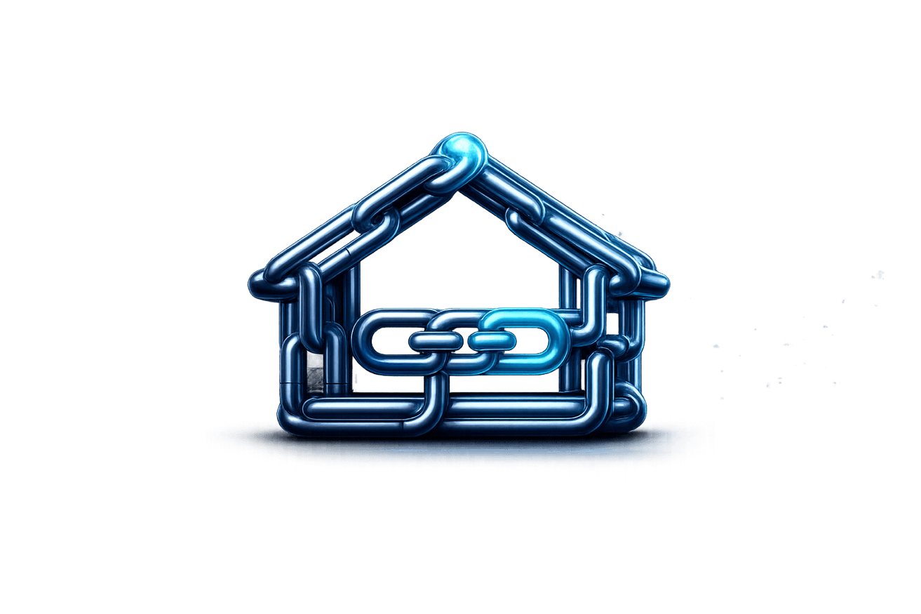TokenCrib 3D chain house — the architecture of tokenized ownership